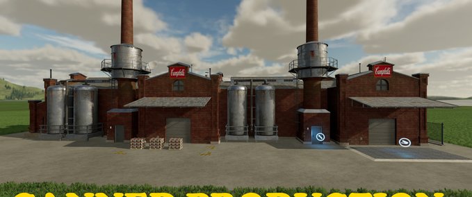 Platzierbare Objekte Canned Production Landwirtschafts Simulator mod
