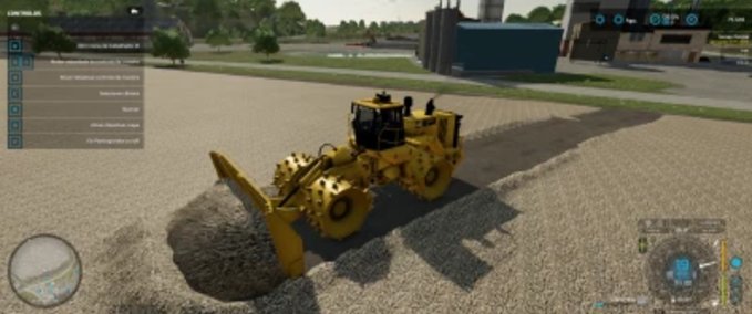 Bagger & Radlader Caterpillar 836K Landwirtschafts Simulator mod