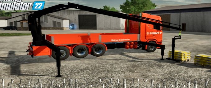 LKWs Scania P-point Deliveries Landwirtschafts Simulator mod