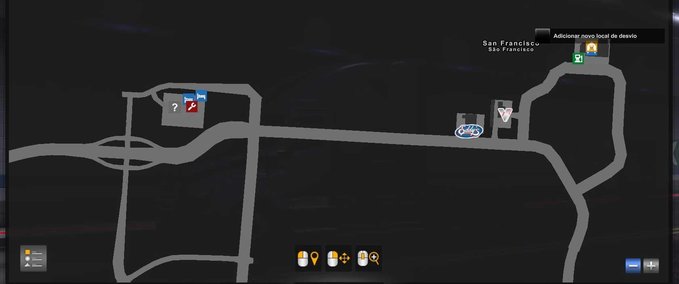 Maps [ATS] ULTRA ZOOM MAP (1.43) American Truck Simulator mod