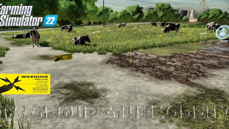 Fs22 Cow Pasture Electric Fence V 1000 Placeable Objects Mod Für Farming Simulator 22 0356