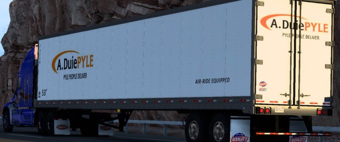 Trailer Besitzbarer Van Utility 4000 D [1.43] American Truck Simulator mod