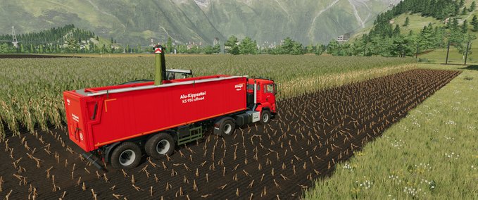 Auflieger Krampe KS950 Landwirtschafts Simulator mod