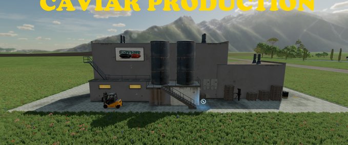 Platzierbare Objekte Caviar Production Landwirtschafts Simulator mod