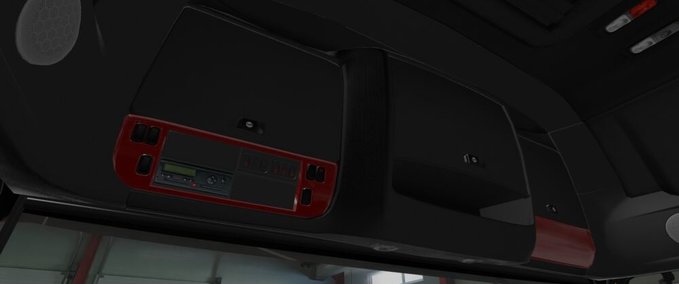 Trucks DAF XF Euro 6 Rotes Interieur [1.43] Eurotruck Simulator mod