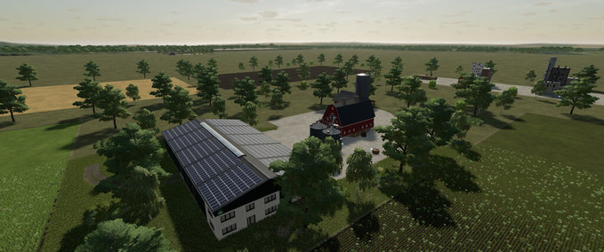 Maps Die Bau-Map Landwirtschafts Simulator mod