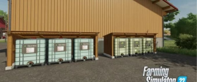 Placeable Objects Liquid fertilizer huts Farming Simulator mod