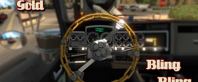 Trucks Lenkräder aus Ketten von Harven American Truck Simulator mod