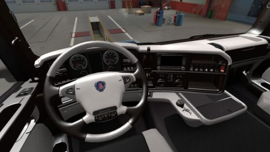 Scania R 2009 Brown - White Interior [1.43] - Thumbnail 1