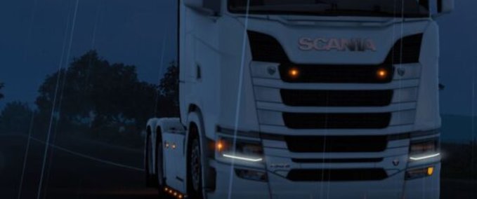 SCANIA R&S 2016 NEXT GEN HOLLAND STYLE EXTENDED BUMPER BY ZZ TRUCKSTYLING  Mod Image