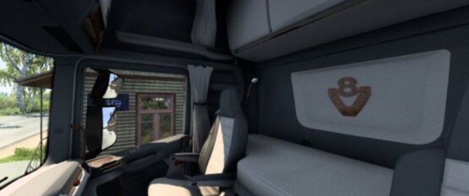 Trucks Scania NextGen detailliertes Holzinterieur von Sheytan [1.43] Eurotruck Simulator mod