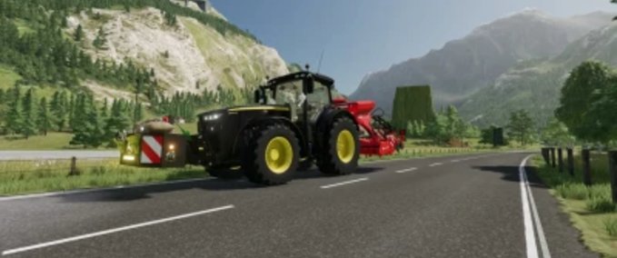 John Deere John Deere 8r Serie Schwarz Edition Landwirtschafts Simulator mod