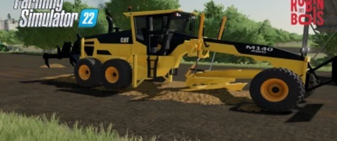 Bagger & Radlader Caterpillard M140 Awd Landwirtschafts Simulator mod