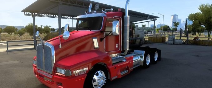 Trucks Kenworth T600 Conversion [1.43] American Truck Simulator mod