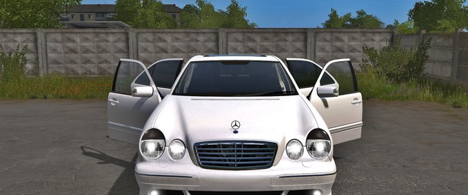 PKWs Mercedes Benz W210  E55 AMG Landwirtschafts Simulator mod