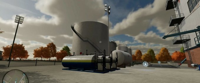 Platzierbare Objekte Kraftstoffraffinerie Landwirtschafts Simulator mod