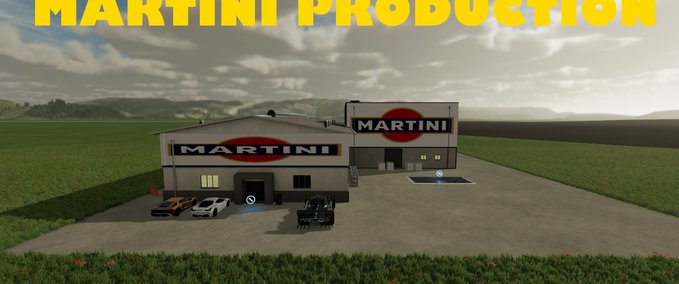 Platzierbare Objekte Martini Production Landwirtschafts Simulator mod
