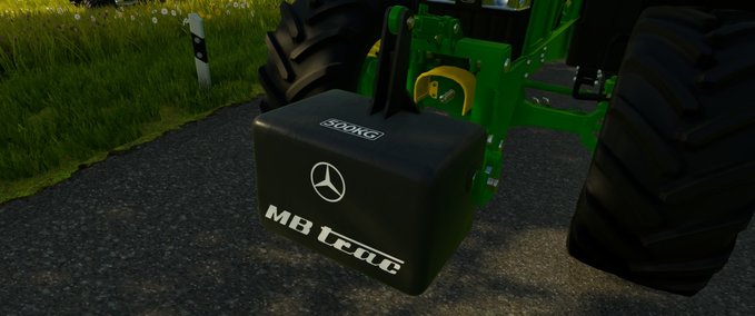 Gewichte Mb track 500-1000 weight Landwirtschafts Simulator mod