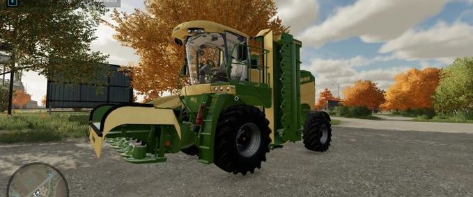 Krone Elektro-Mäher, Big M 500 E Landwirtschafts Simulator mod