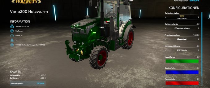 Vario 200 -700 Vario 200 Landwirtschafts Simulator mod