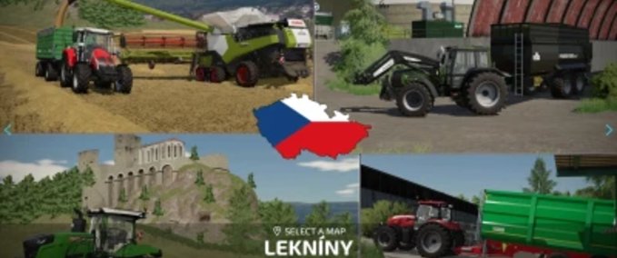 Maps Lekniny Karte Final Landwirtschafts Simulator mod