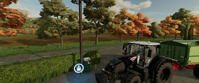 Platzierbare Objekte Dieseltankstelle Landwirtschafts Simulator mod