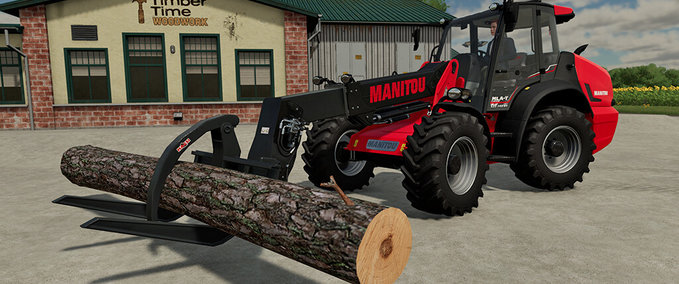Bagger & Radlader Manitou MLA-T 533-145 V+ Landwirtschafts Simulator mod