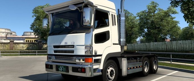 Trucks Fuso Supergreat Hi Cab Truck [1.42 – 1.43] Eurotruck Simulator mod