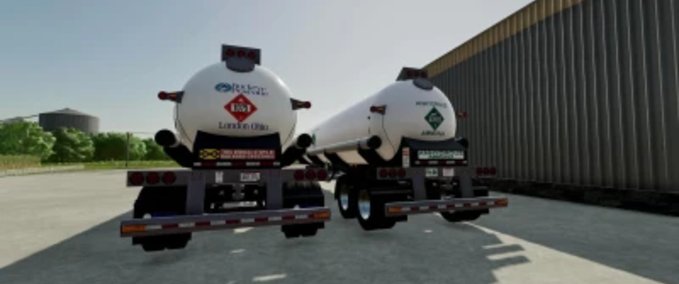 Saattechnik Wasserfrei/Propan-Transport-Anhänger Landwirtschafts Simulator mod