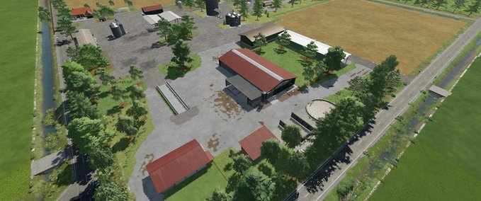 Tools Spielstand zur Nordfriesischen Marsch 4fach mit und ohne Gräben Landwirtschafts Simulator mod