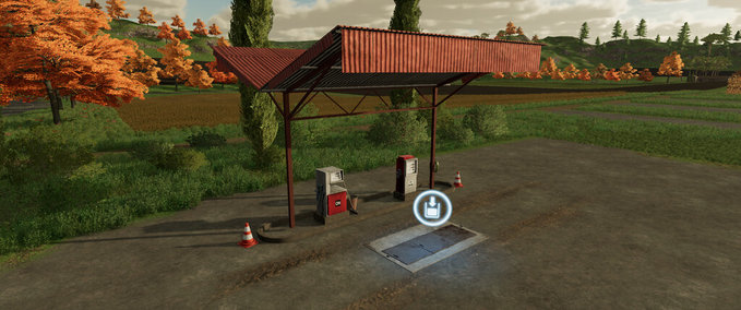 Platzierbare Objekte Old Fuel Stations Pack Landwirtschafts Simulator mod