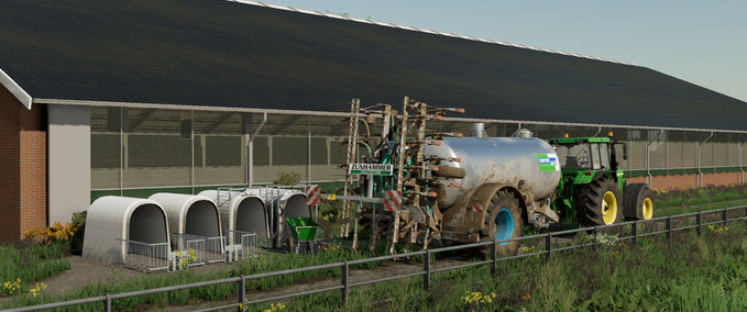 Platzierbare Objekte Platzierbares Milchfarm-Paket Landwirtschafts Simulator mod