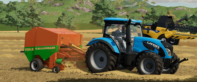 Pressen Gallignani 9250 SL Landwirtschafts Simulator mod