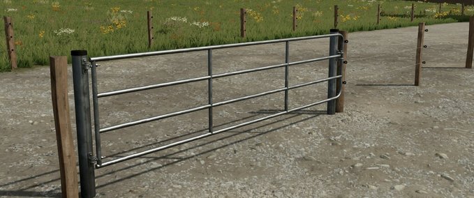 Placeable Objects Meadow Fence Pack Farming Simulator mod