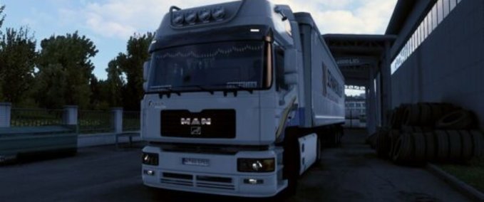 Trucks MAN F2000 Evolution von XBS (1.43.x) Eurotruck Simulator mod