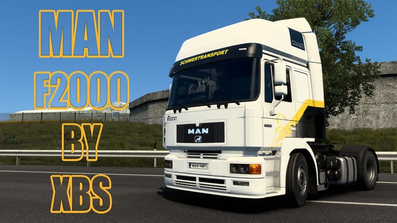 Ets2 Man F2000 Evolution Von Xbs 143x V 114 Trucks Man Mod Für Eurotruck Simulator 2 3142