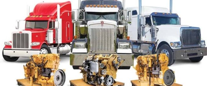 Trucks Kraftvolles Motorenpaket [1.43] American Truck Simulator mod