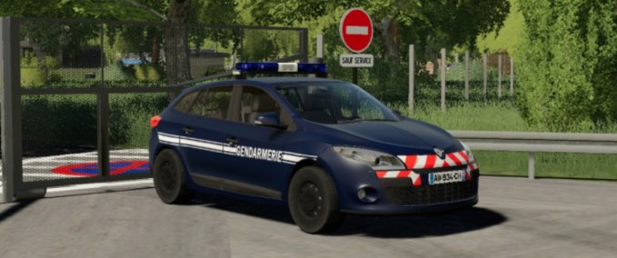 Renault Megane Estate 2011 Gendarmerie Mod Image