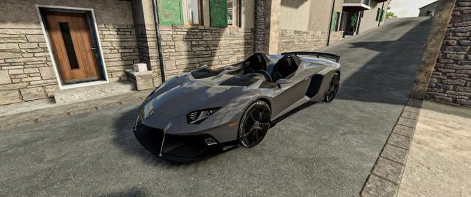 PKWs Lamborghini Aventador J Landwirtschafts Simulator mod