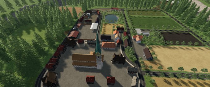 Maps Das Dorf Landwirtschafts Simulator mod