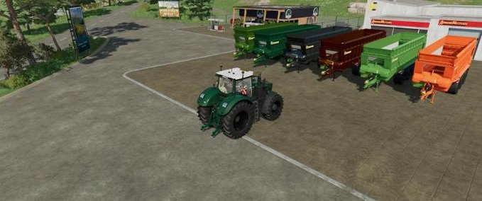 Sonstige Anhänger Krone Gx 520 Anhänger Landwirtschafts Simulator mod