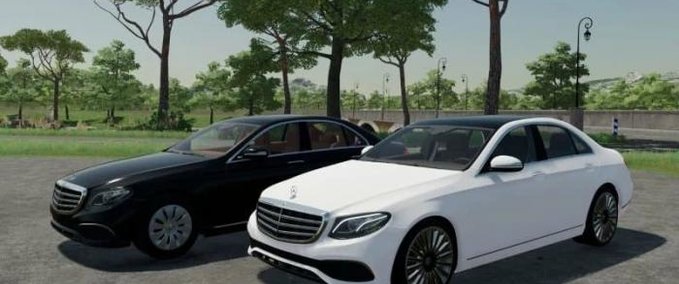 PKWs Mercedes-benz E-Klasse Landwirtschafts Simulator mod