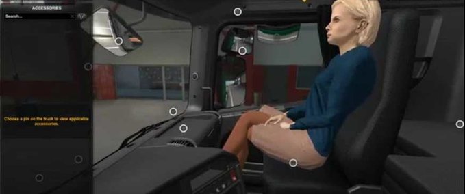 Uncategorized Animated Passenger v1.0 (1.43 ) Eurotruck Simulator mod