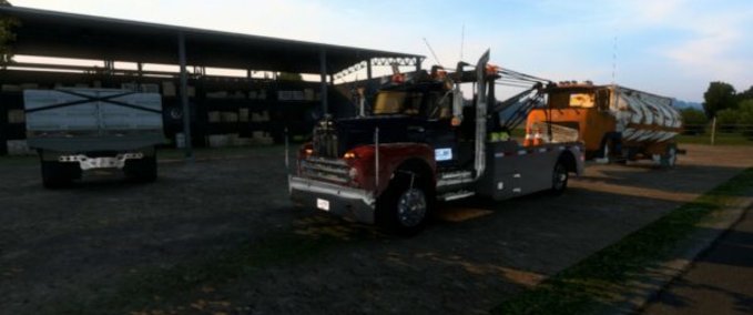 Trucks [ATS] Lastenkran (143) American Truck Simulator mod