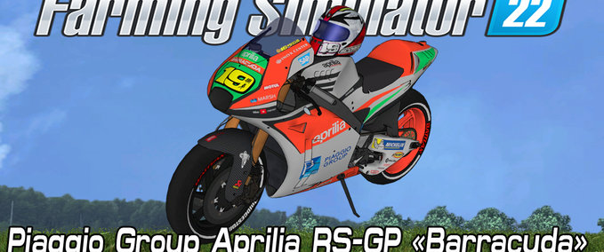 Sonstige Fahrzeuge Sport Motorrad Aprilia RS-GP «Barracuda» Landwirtschafts Simulator mod