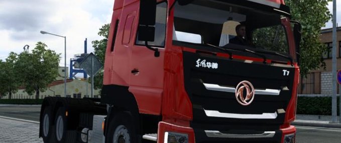 Trucks Dongfeng Huashen T7 NextGen [1.43] Eurotruck Simulator mod