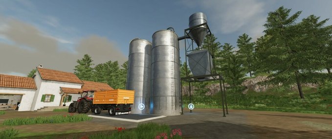 Platzierbare Objekte Low-Cost-Silos Landwirtschafts Simulator mod
