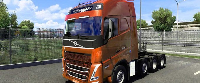 Trucks Volvo FH16 2021/2022 - Brazilian Style [1.43] Eurotruck Simulator mod