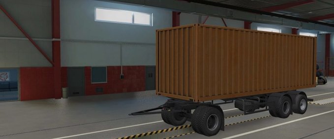 Trailer NEFAZ Anhänger 8332 [1.43] Eurotruck Simulator mod