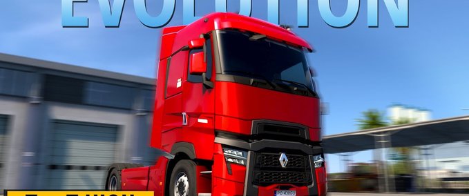 Trucks [ATS] Renault T Evolution Truck (1.43.x) American Truck Simulator mod